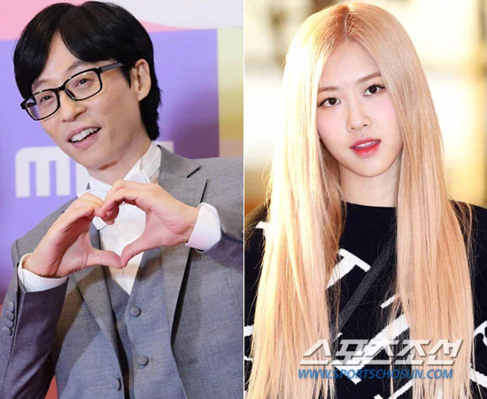 韩星Rosé遇到刘在石，网友期待：“坐等刘大神化身小迷弟” 
